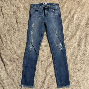 Big star cropped jeans // 26 // super stretchy